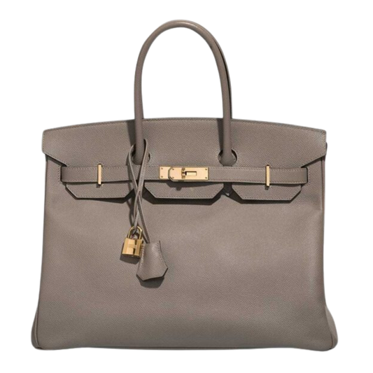 Hermes Birkin 35 Gris Asphalte Epsom Leather