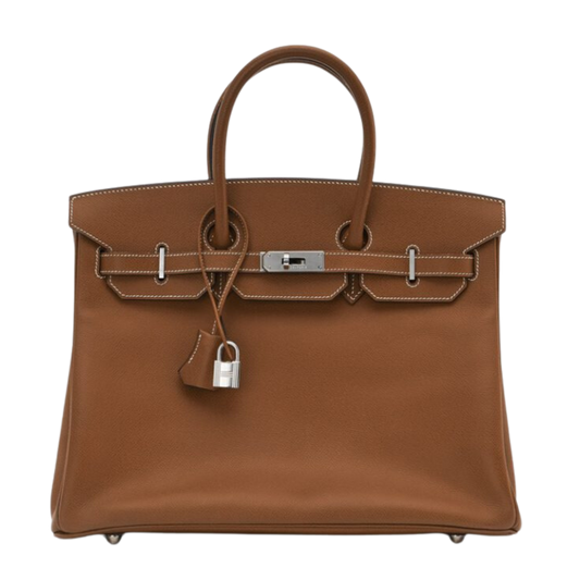 Hermes Birkin 35 Gold Epsom Leather