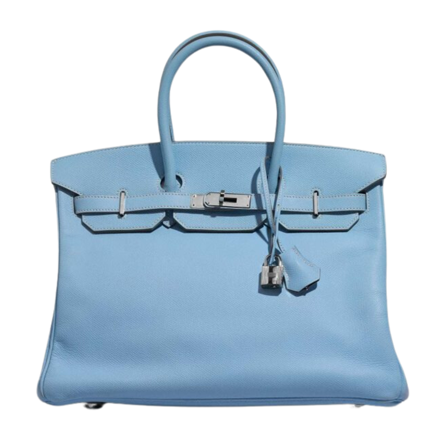 Hermes Birkin 35 Bleu Celeste Epsom Leather
