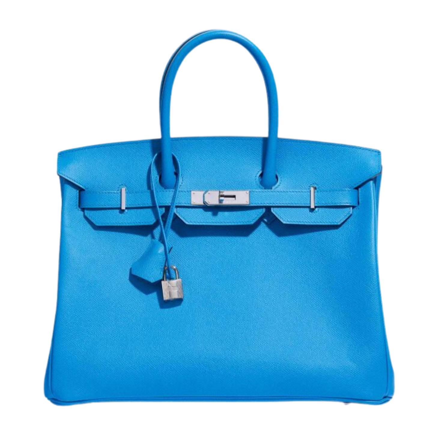 Hermes Birkin 35 Bleu Frida Epsom Leather
