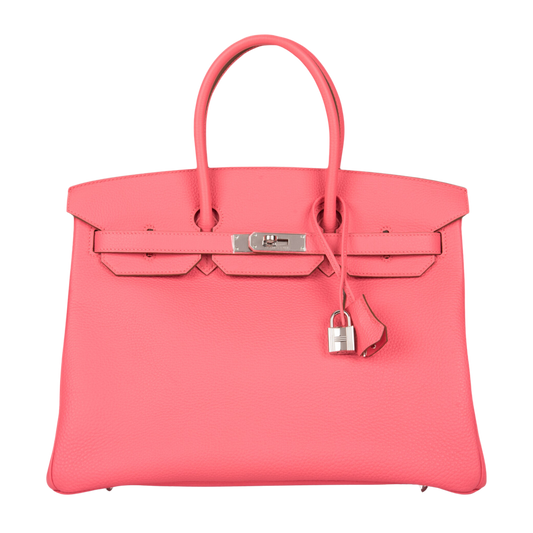 Hermes Birkin 35 Rose Lipstick Togo Leather
