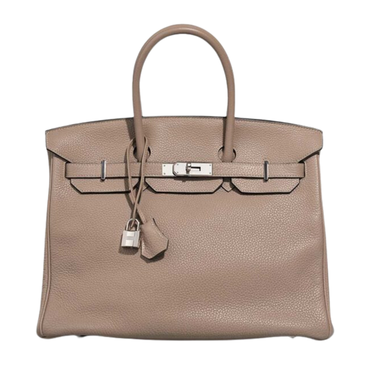 Hermes Birkin 35 Gris Tourterelle Togo Leather