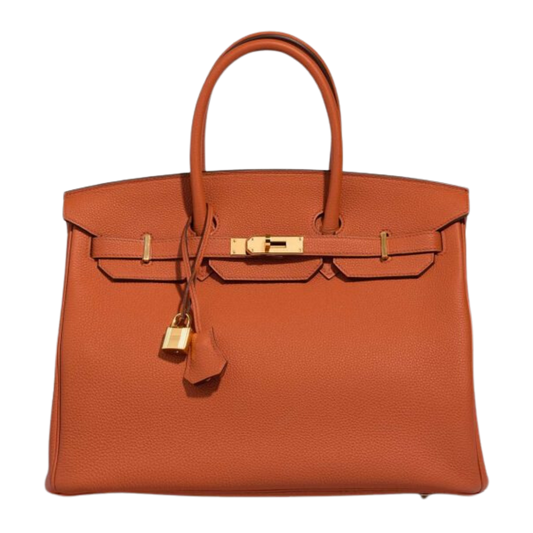 Hermes Birkin 35 Terre Battue Togo Leather