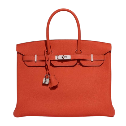 Hermes Birkin 35 Capucine Togo Leather