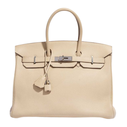 Hermes Birkin 35 Parchemin Togo Leather