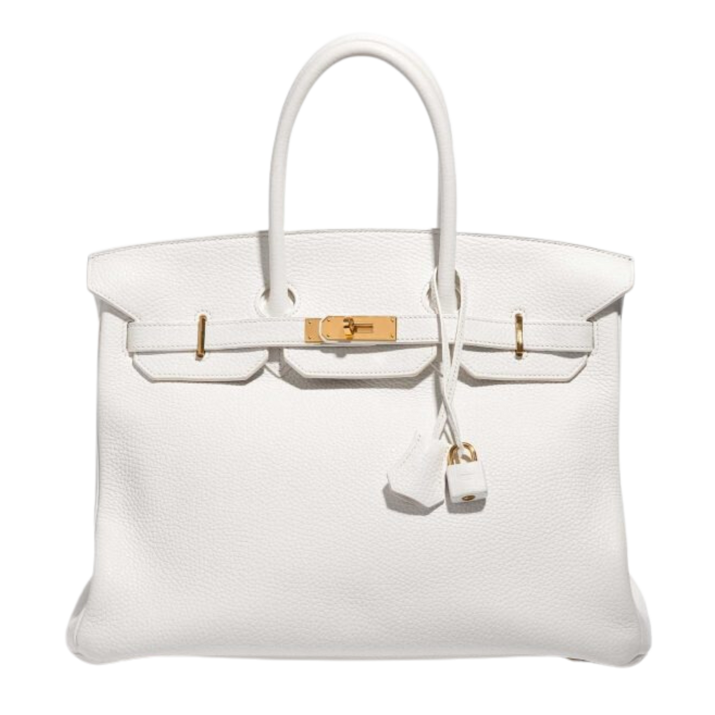 Hermes Birkin 35 Blanc Togo Leather