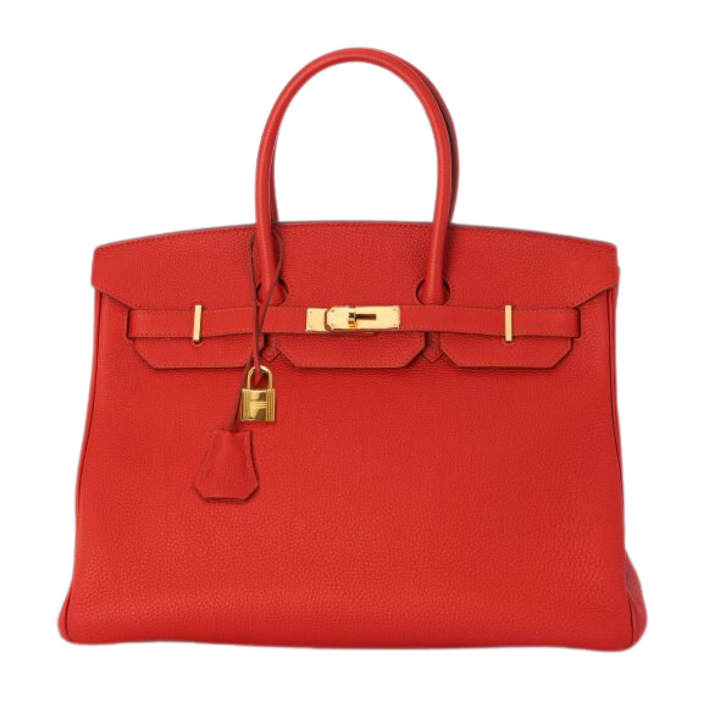 Hermes Birkin 35 Vermillion Togo Leather