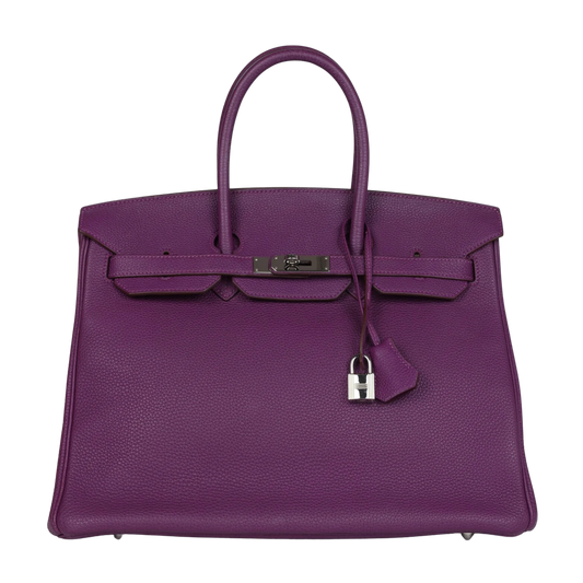 Hermes Birkin 35 Anemone Togo Leather