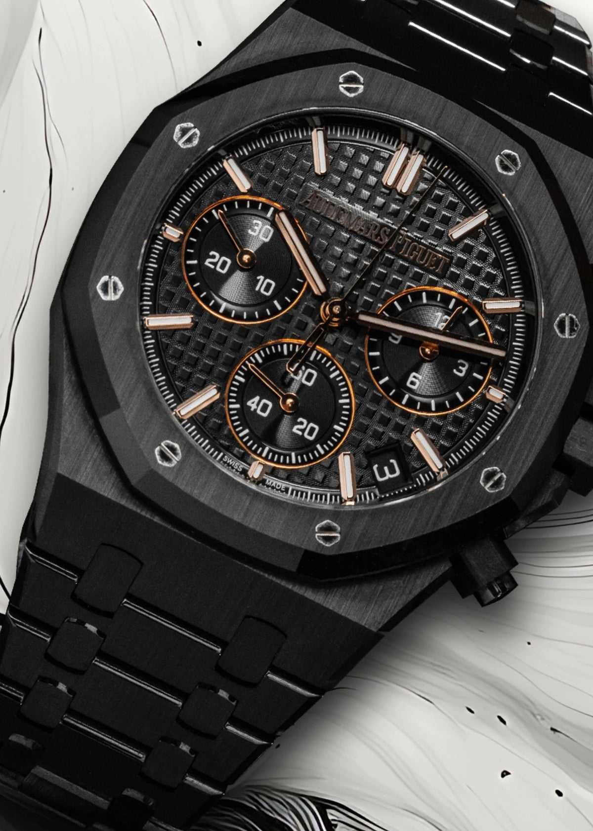 Audemars Piguet watch photographed by Timepiece Trading