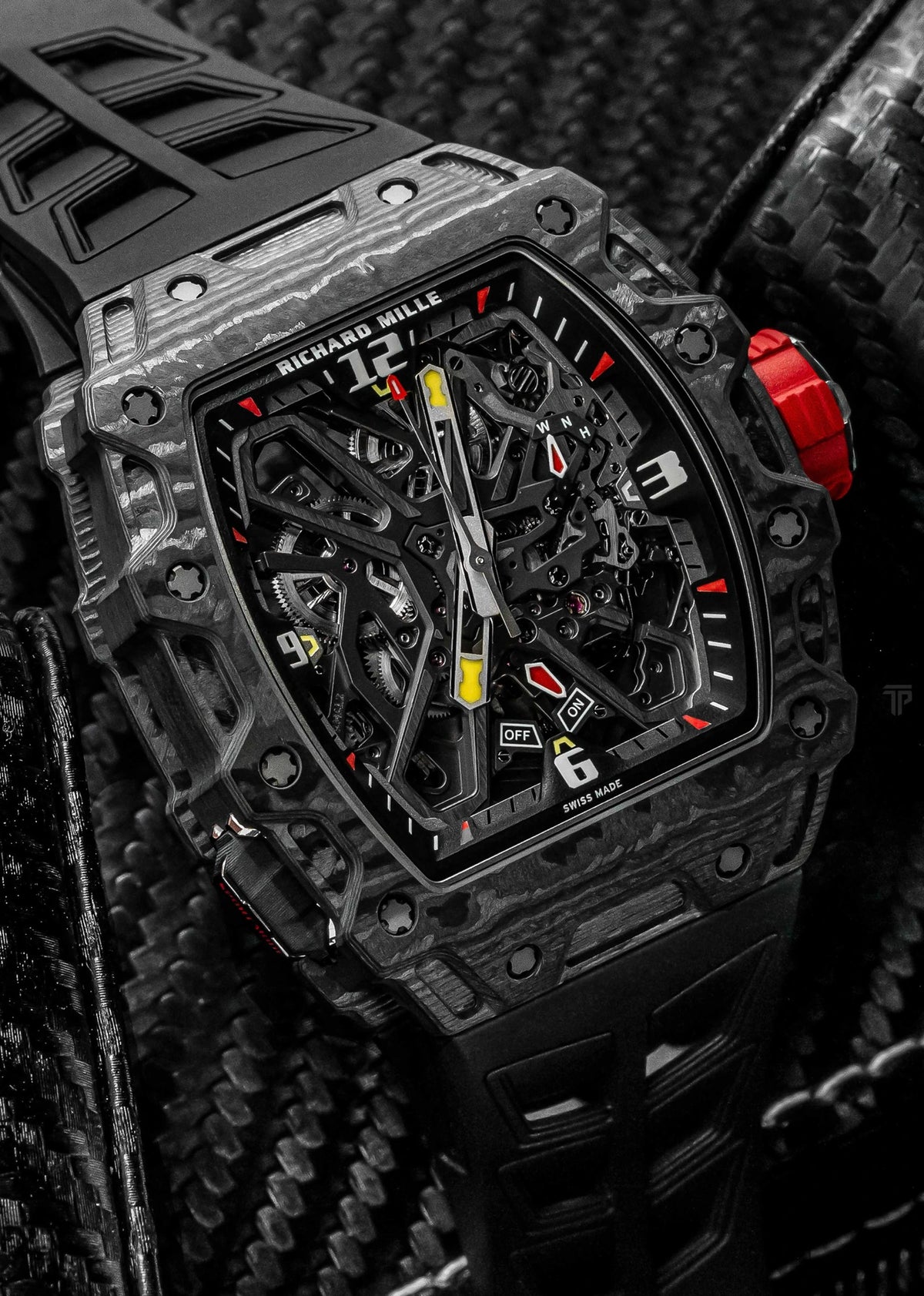 Richard Mille watch photographed by Timepiece Trading