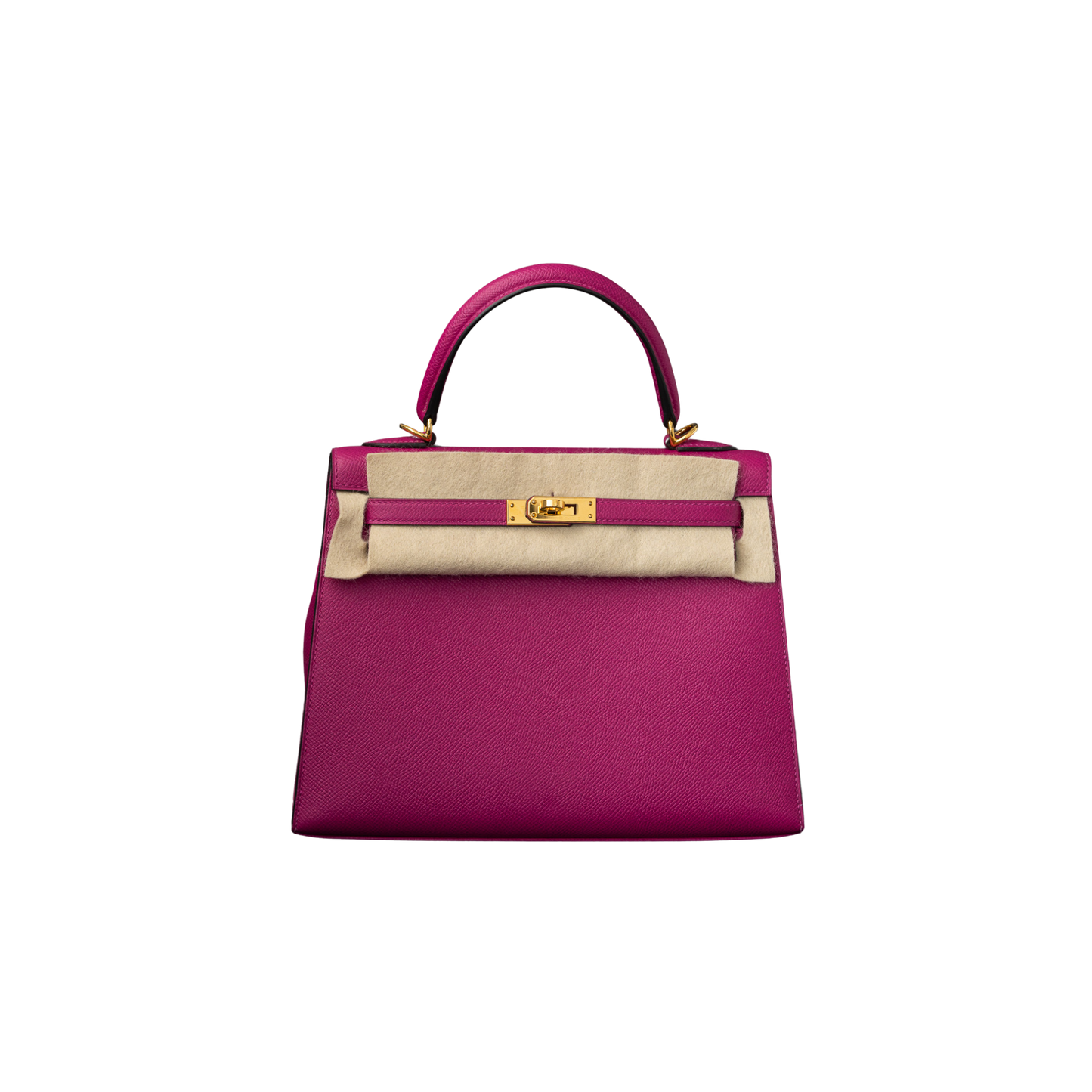 Hermes Kelly 25 Magenta GHW Togo