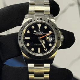 Rolex Skydweller Ref. 336235 42mm Slate Dial Rose Gold on Oysterflex
