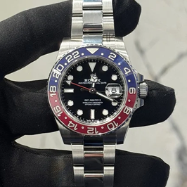 Rolex Day Date Ref. 128345RBR 36mm Rose Gold Pave Rainbow Dial with Pave Bracelet