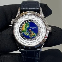 Patek Philippe Complications Ref. 5231G White Gold World Time Cloisonné Grand Feu Enamel
