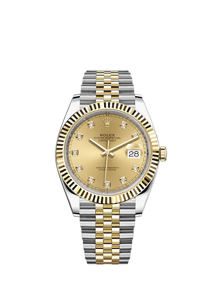 Rolex Datejust Ref. 126333 Two Tone YG/SS Champagne Dial