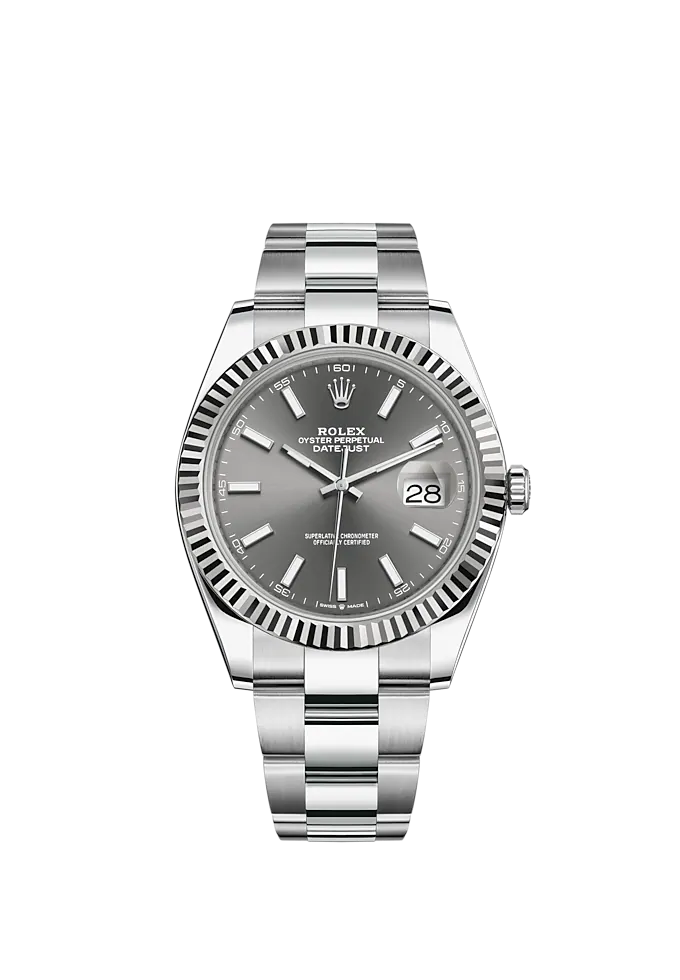 Rolex Datejust Ref. 126334 Rhodium Dial on Oyster