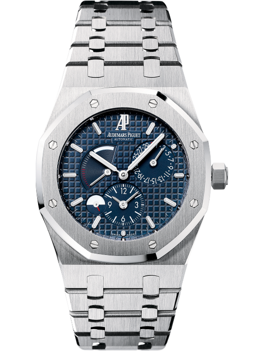 26120ST.OO.1220ST.02 39MM Stainless Steel Blue Dial Dual Time Complete with Box and Papers