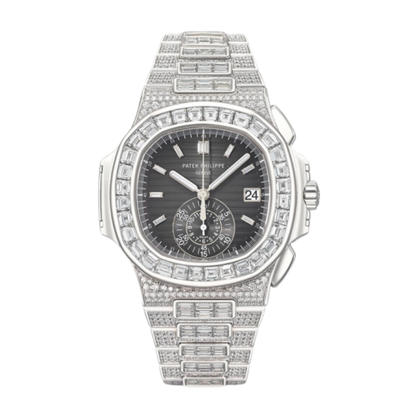 Patek nautilus 2025 white gold