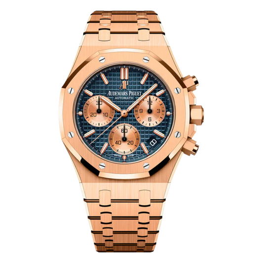 26239OR.OO.1220OR.01 Rose Gold Chrono 41mm Blue Dial 2021