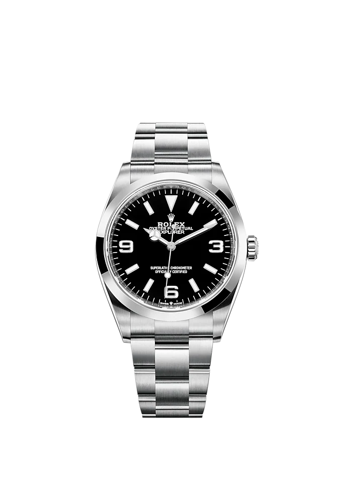 Rolex Explorer Ref. 124270 36MM Black Dial