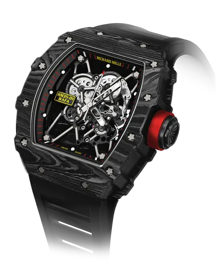 RM 35-01 Rafael Nadal NTPT Limited Edition Manual Winding Black Textile Carbon Case
