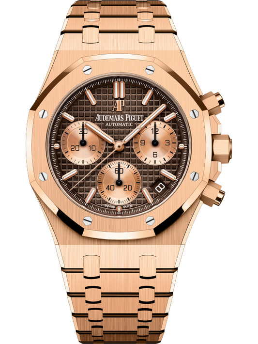 Audemars Piguet Royal Oak Ref. 26239OR.OO.1220OR.02 41MM Brown Dial and Rose Gold Bracelet