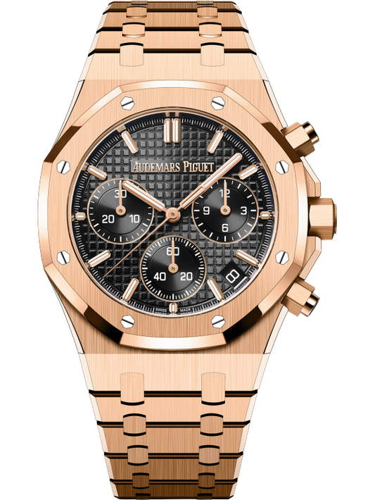 Audemars Piguet Royal Oak Ref. 26240OR.OO.1320OR.02 41MM Rose Gold Black Dial