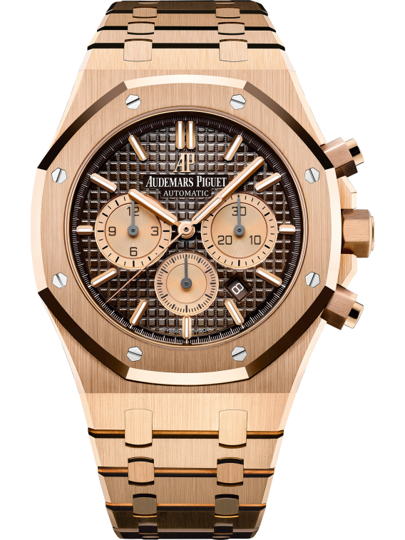 Audemars Piguet Royal Oak Ref. 26331OR.OO.1220OR.02 41MM Rose Gold Brown Dial