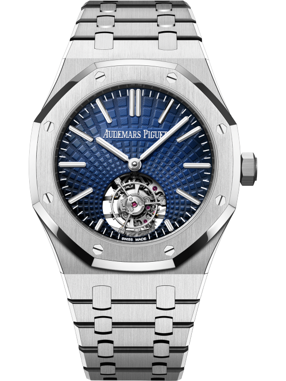 Audemars Piguet Royal Oak Tourbillon Ref. 26530ST.OO.1220ST.01 41MM Stainless Steel Blue Dial