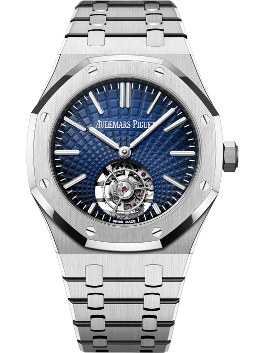 Audemars Piguet Royal Oak Tourbillon Ref. 26530ST.OO.1220ST.01 41MM Stainless Steel Blue Dial